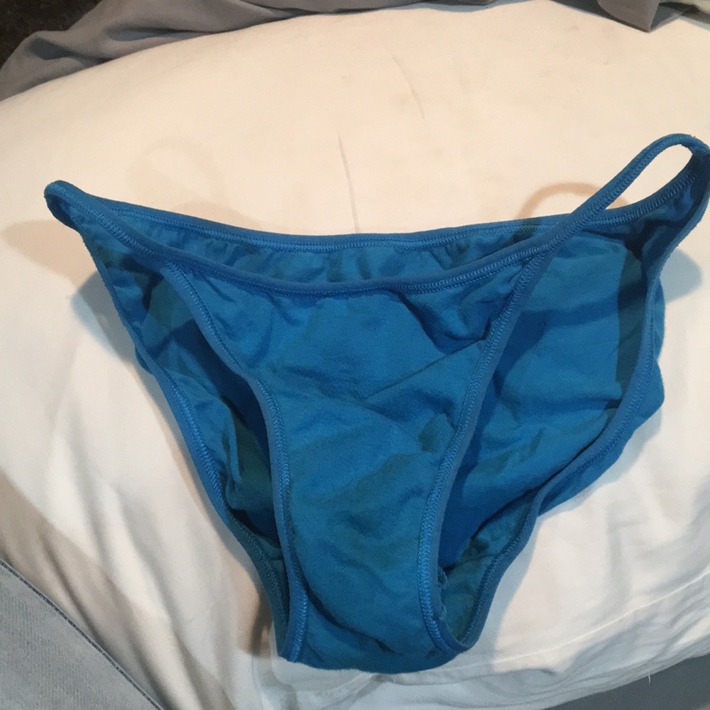 blue underwear